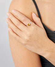 Load image into Gallery viewer, November Crystal Birthstone Ring
